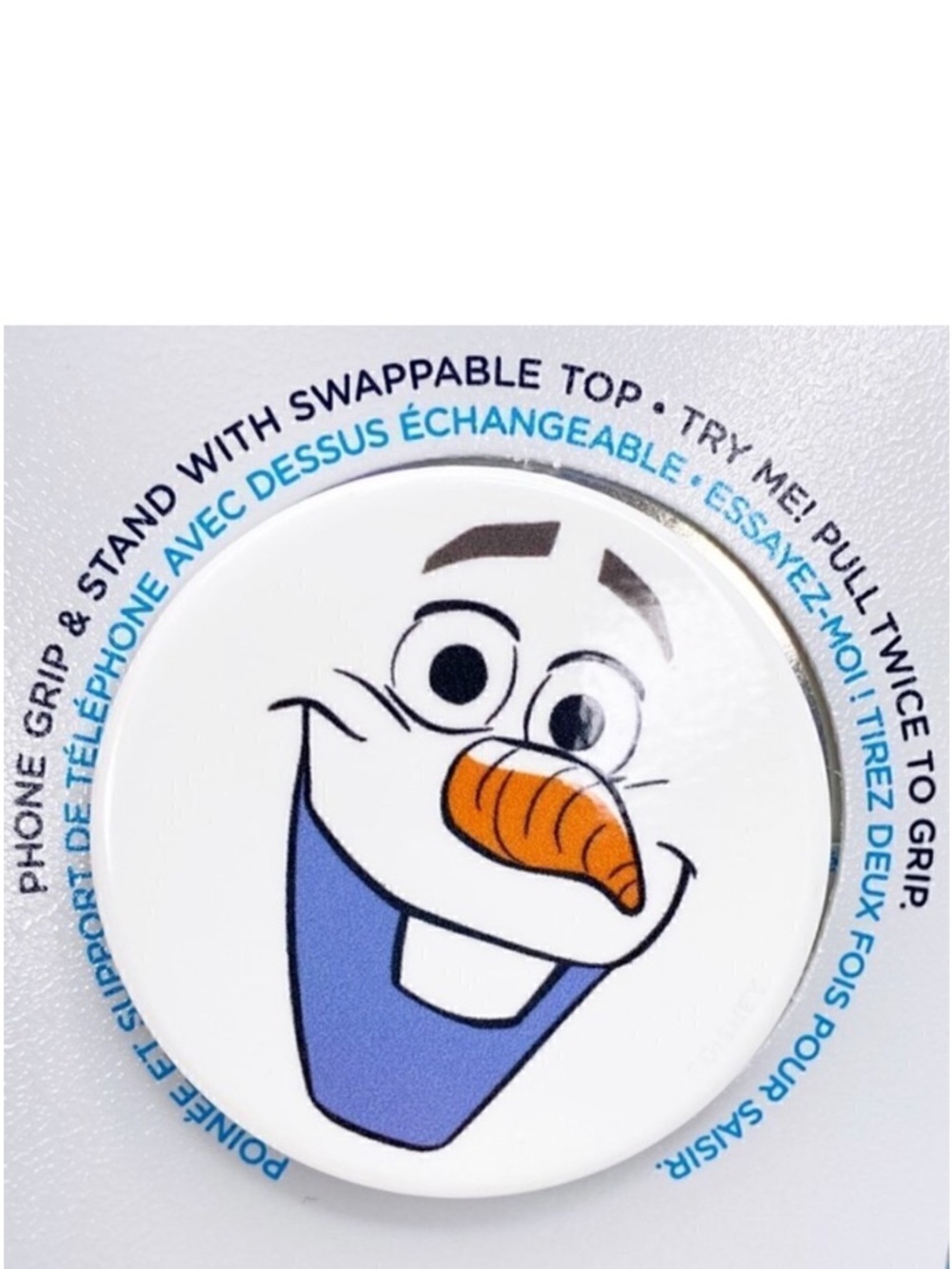 Popsocket PopGrip Olaf Snowman Disney’s Frozen 2 Cell Phone Grip Stand New NWT